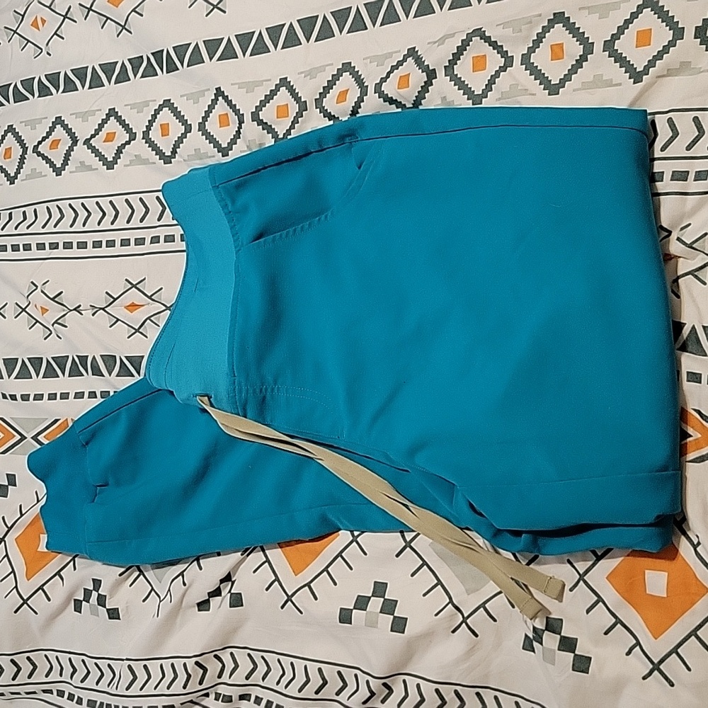 Figs Teal Zamora Scrub Pants